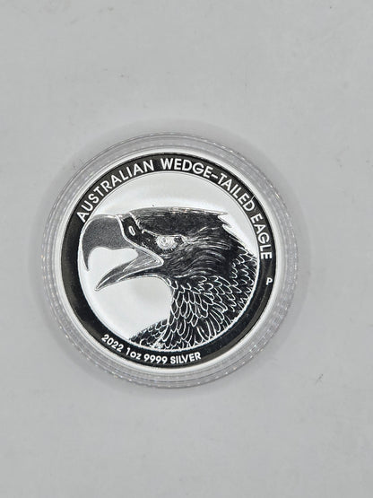 1oz 2022 Wedge-tailed Eagle silver coin