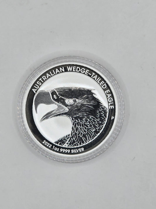 1oz 2022 Wedge-tailed Eagle silver coin