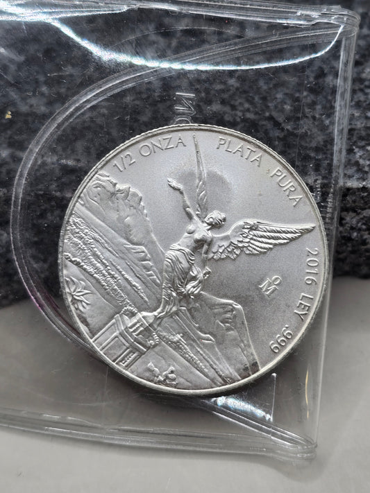1/2oz 2016 Mexican Silver Libertad