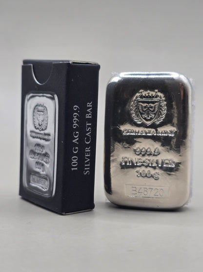 100g Germania silver bar