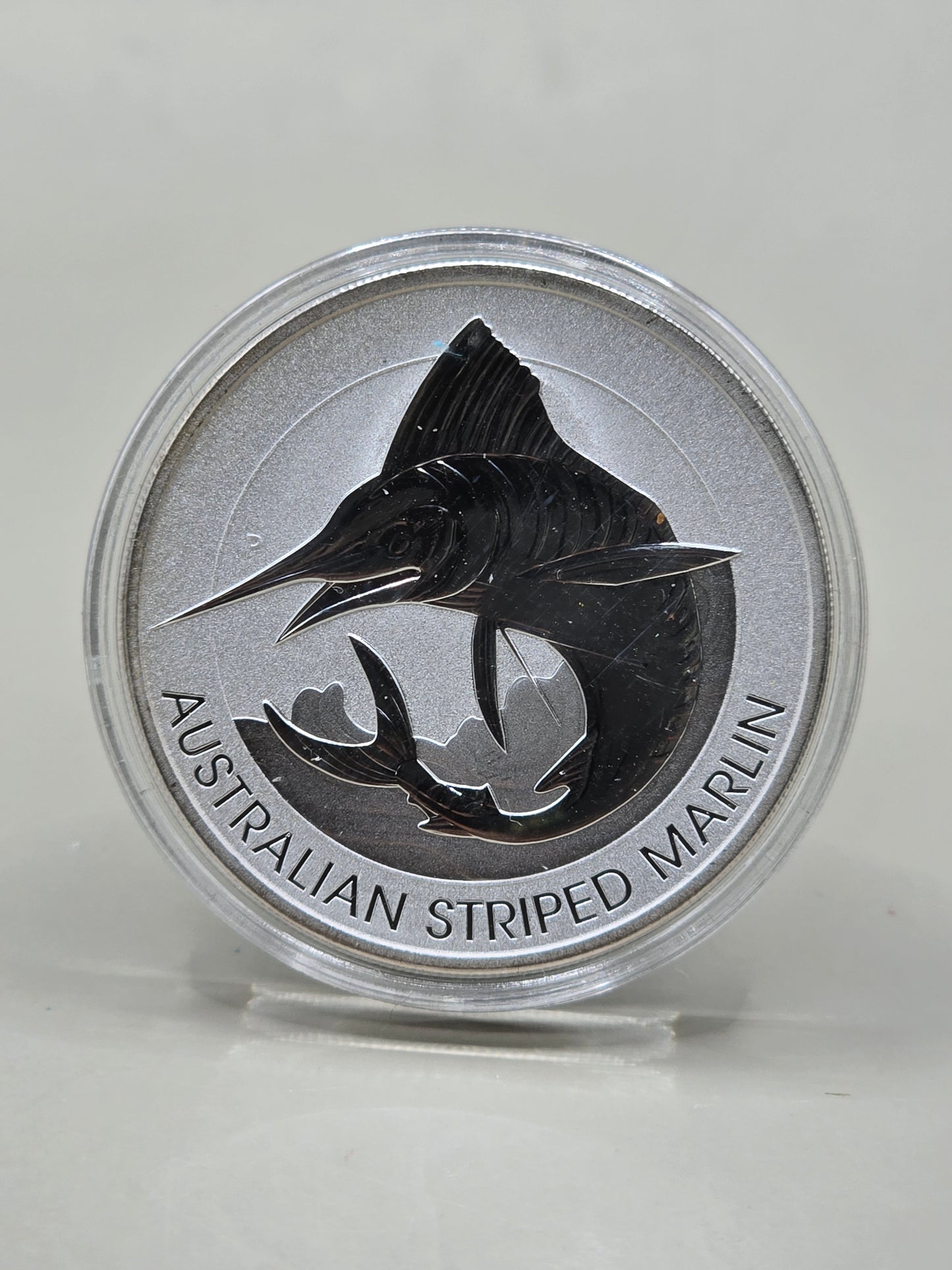 1.5oz Perth Mint Striped Marlin silver coin