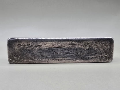 49.8oz Geomin vintage silver bar