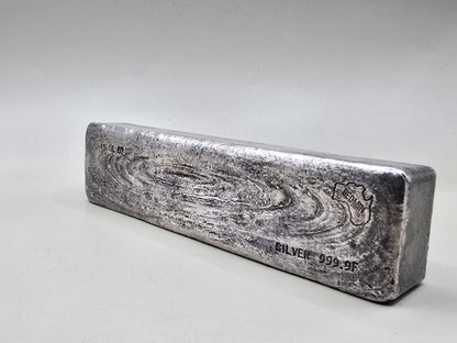 49.8oz Geomin vintage silver bar