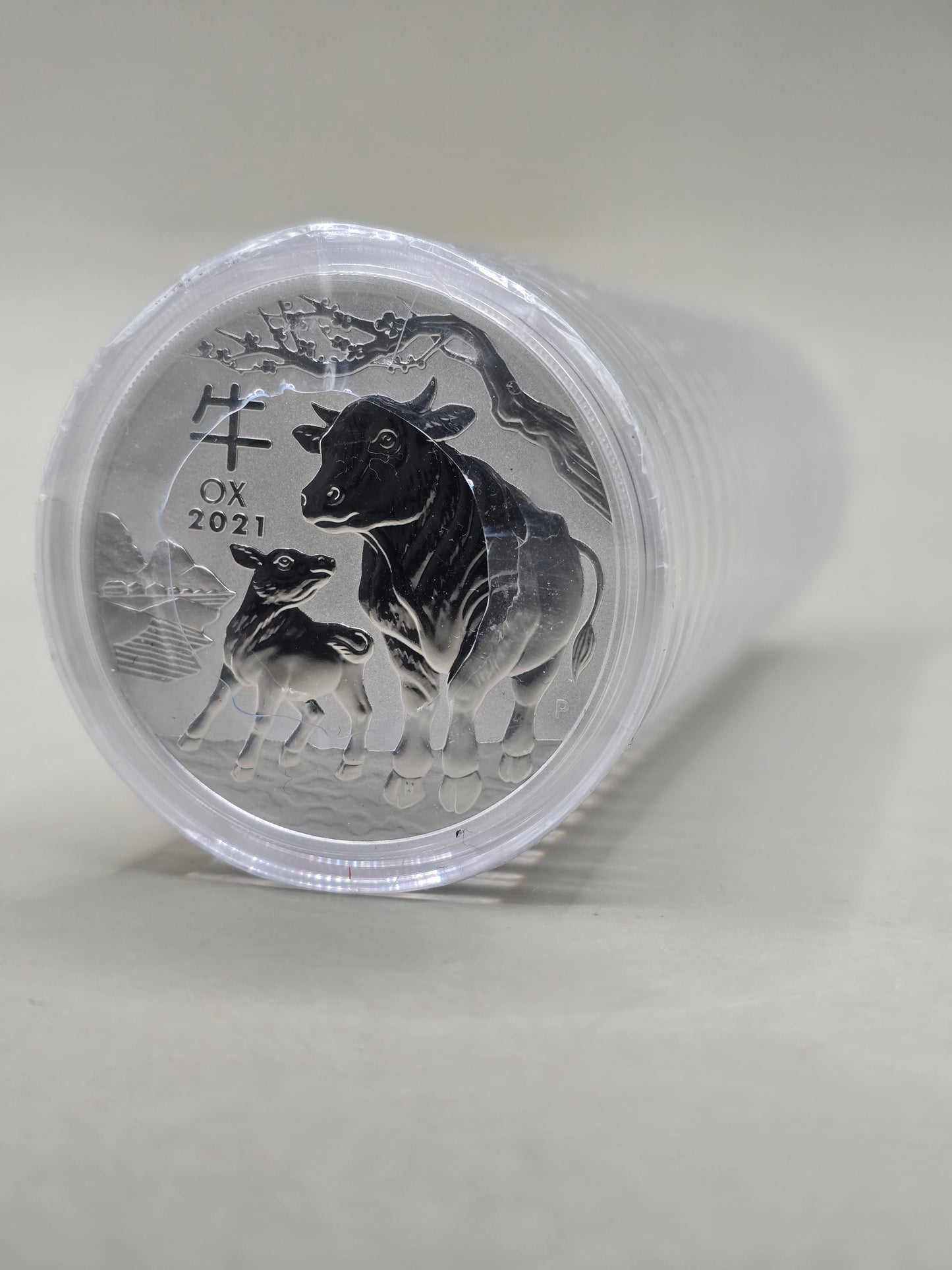 1oz 2021 Lunar Ox series 3 silver coin