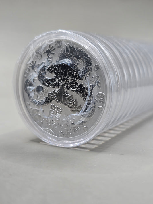 1oz 2024 Lunar Dragon series 3 silver coin