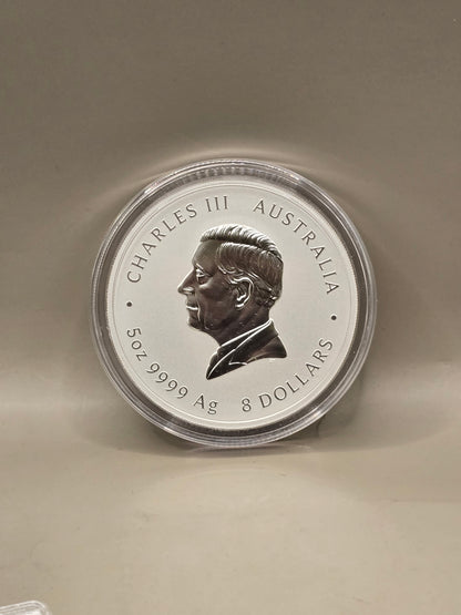 5oz 2027 Silver Perth Mint Lunar Goat