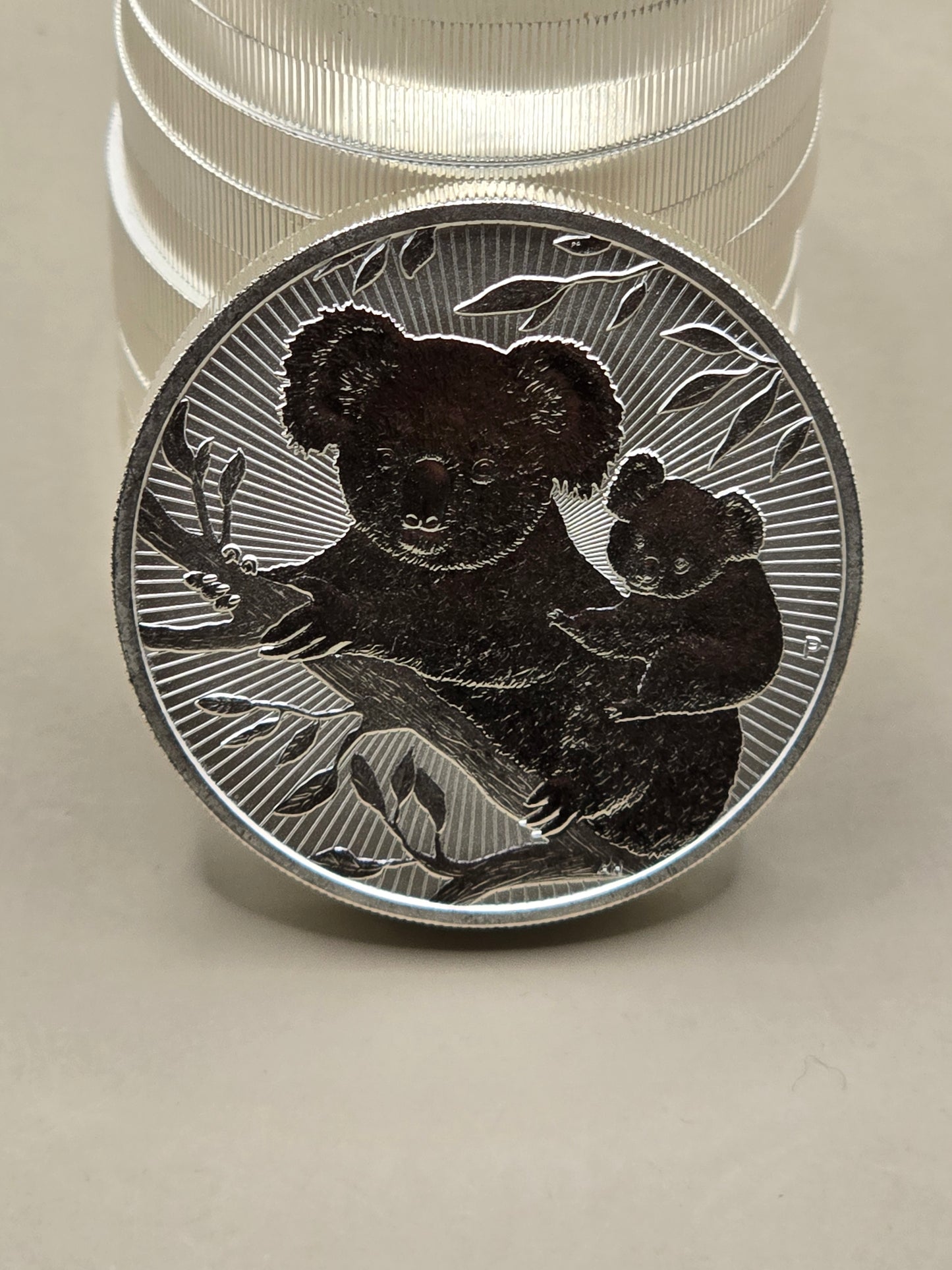 2oz 2018 Mother Baby Silver Koala