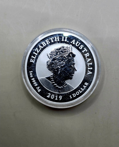 1oz 2019 Moon Landing silver coin