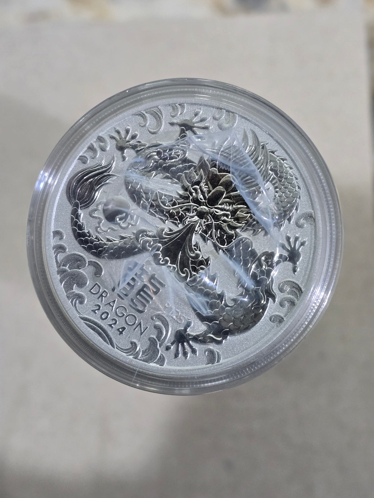 1oz 2024 silver dragon series 3