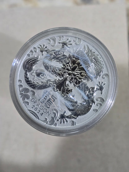 1oz 2024 silver dragon series 3