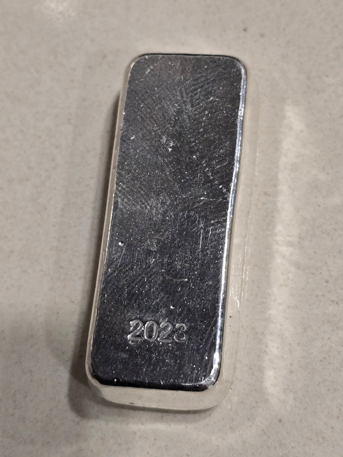 100g Bunker Bullion silver bar