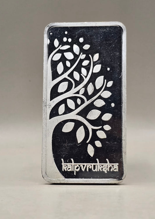 250g Aspect silver bar Tree of life scratches