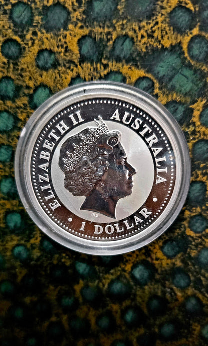 1oz 2004 Perth Mint Kookaburra silver coin