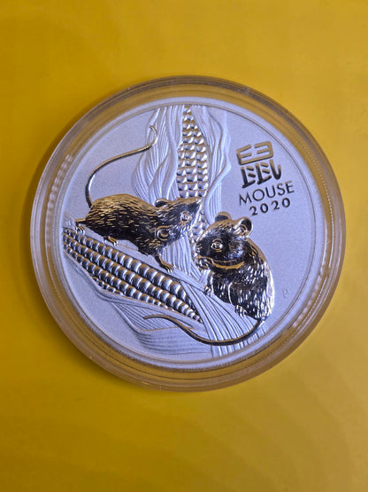 5oz S3 2020 Silver mouse