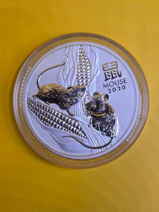 5oz S3 2020 Silver mouse