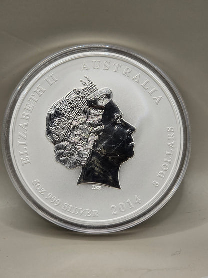 5oz 2014 Series 2 Silver Horse