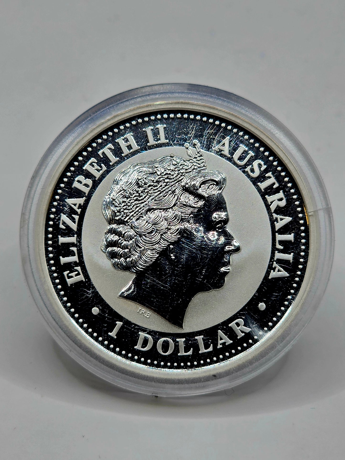 1oz 1999 Lunar Series 1 Rabbit silver coin