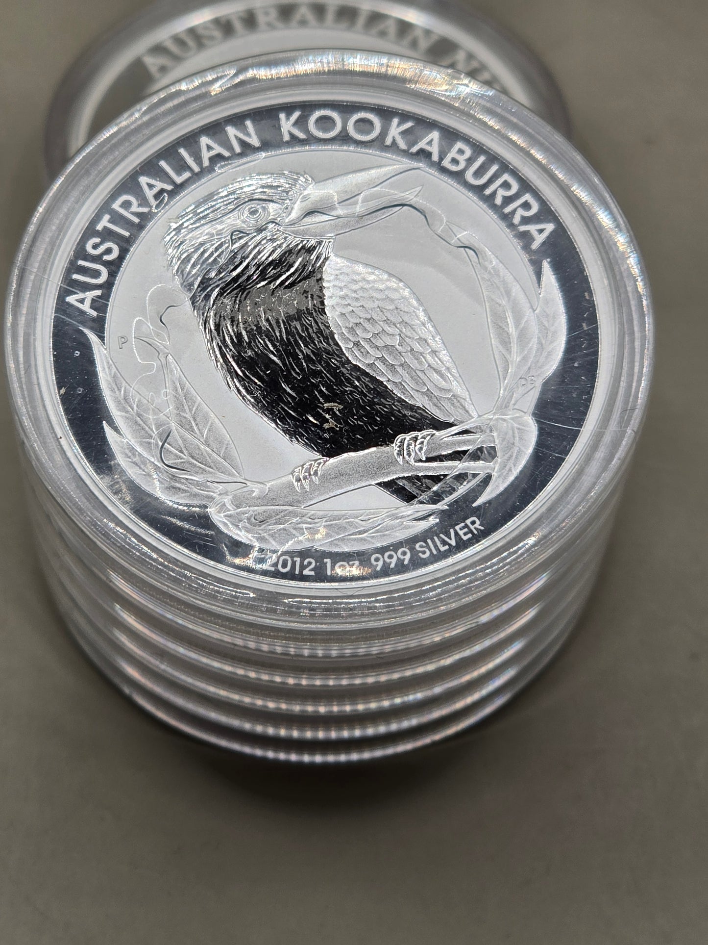 1oz 2012 silver Kookaburra
