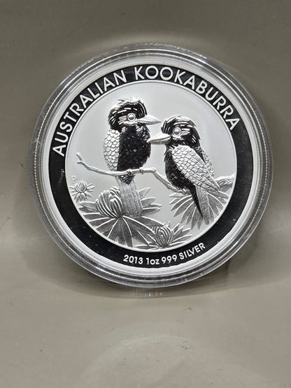 1oz 2013 silver Kookaburra
