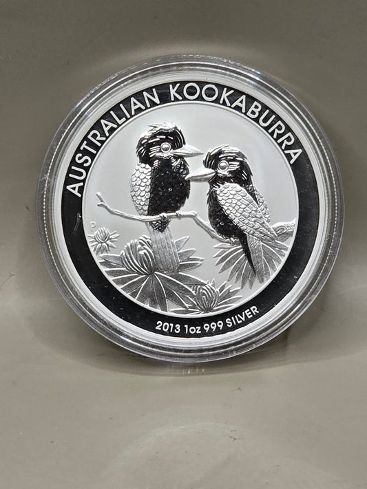 1oz 2013 silver Kookaburra