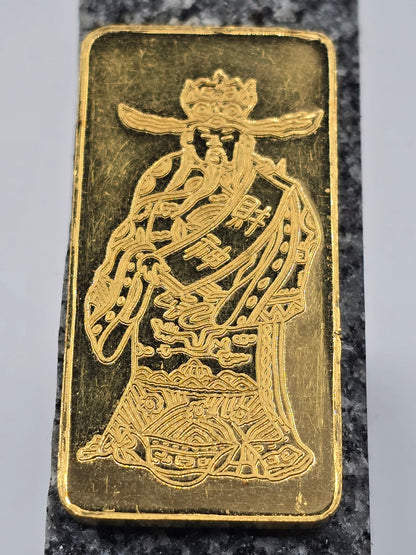 1/2 tael (18.75g) Engelhard Australia gold bar (bank deposit only)