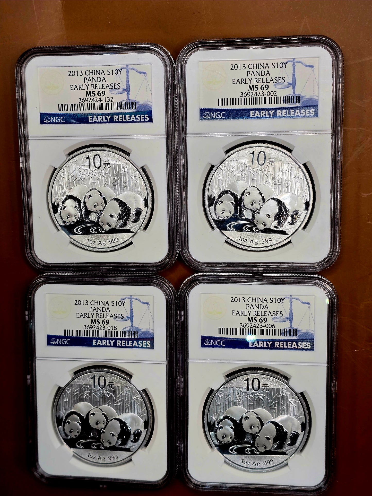 1oz 2013 Silver Panda