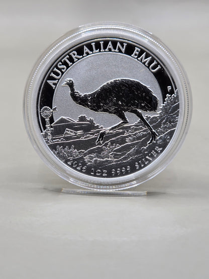 1oz 2026  silver Emu Perth Mint