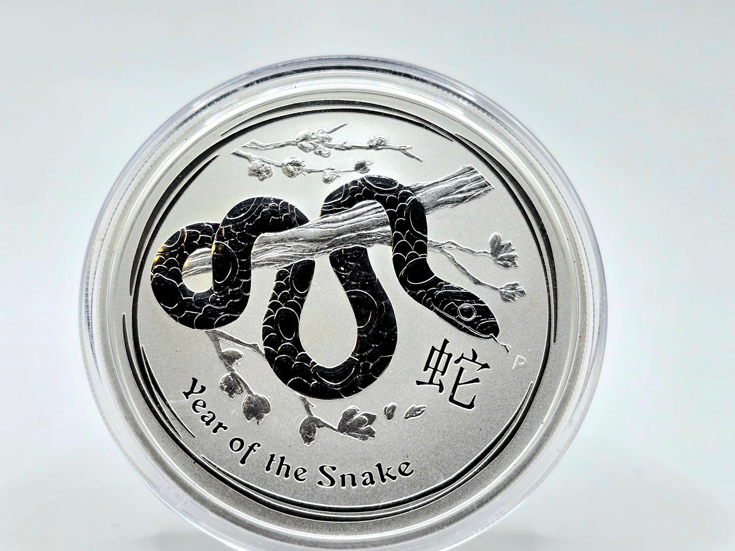 2oz 2013 Series 2 Lunar Snake silver coin