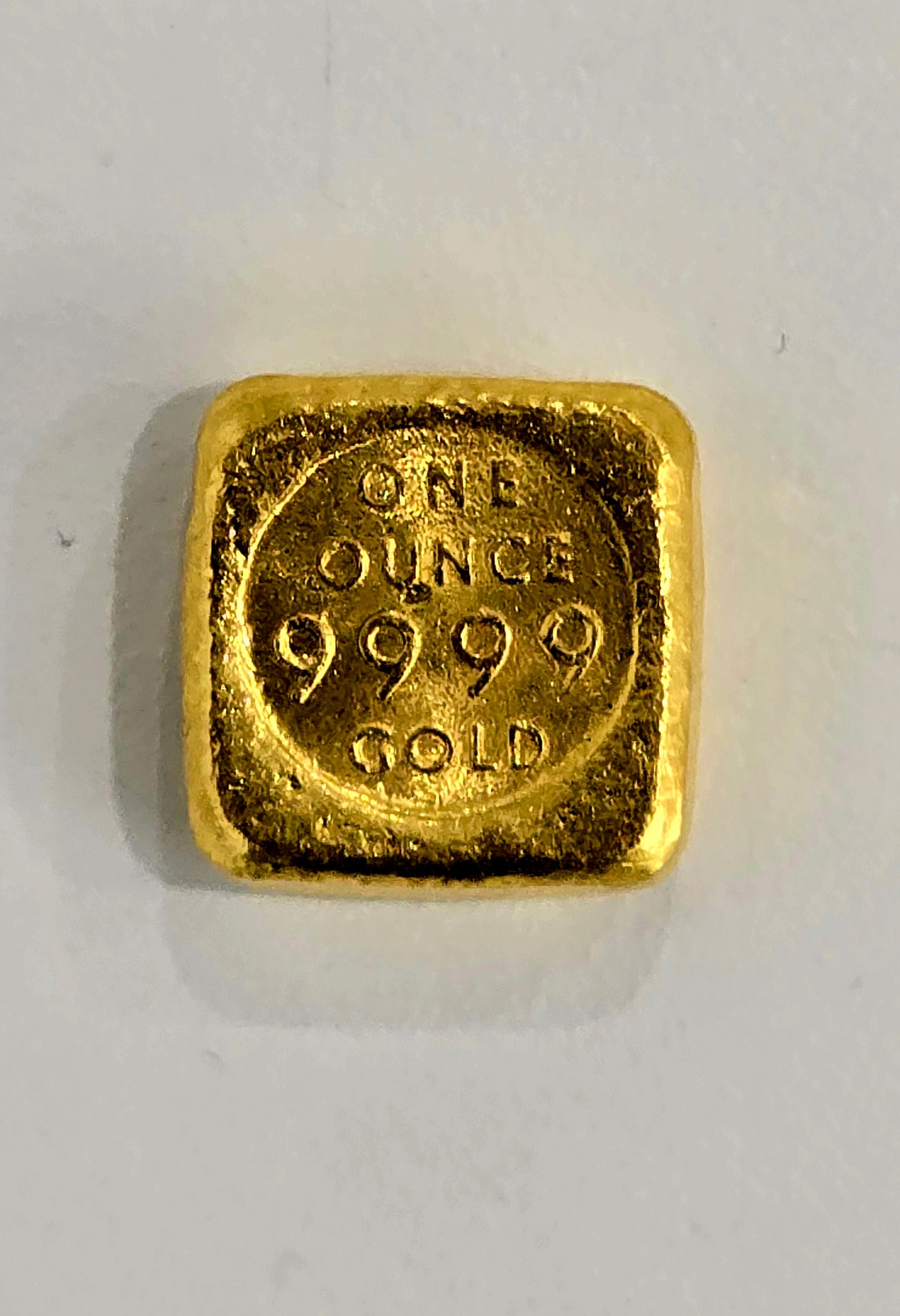 1oz vintage Harrington gold bar (bank deposit only)