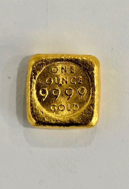 1oz vintage Harrington gold bar (bank deposit only)