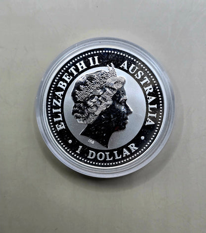 1oz 2000 Kookaburra silver coin