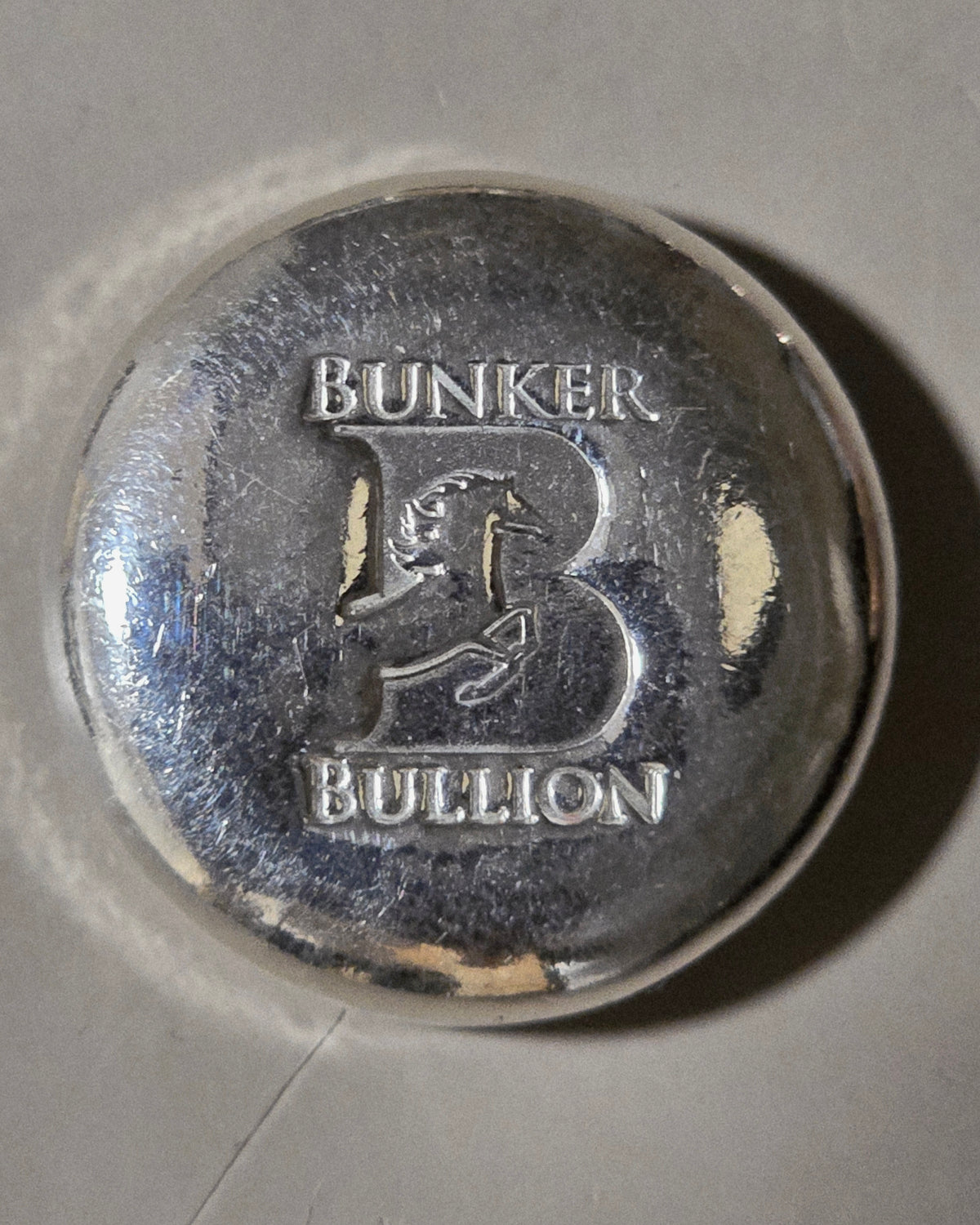 50g Bunker Bullion silver
