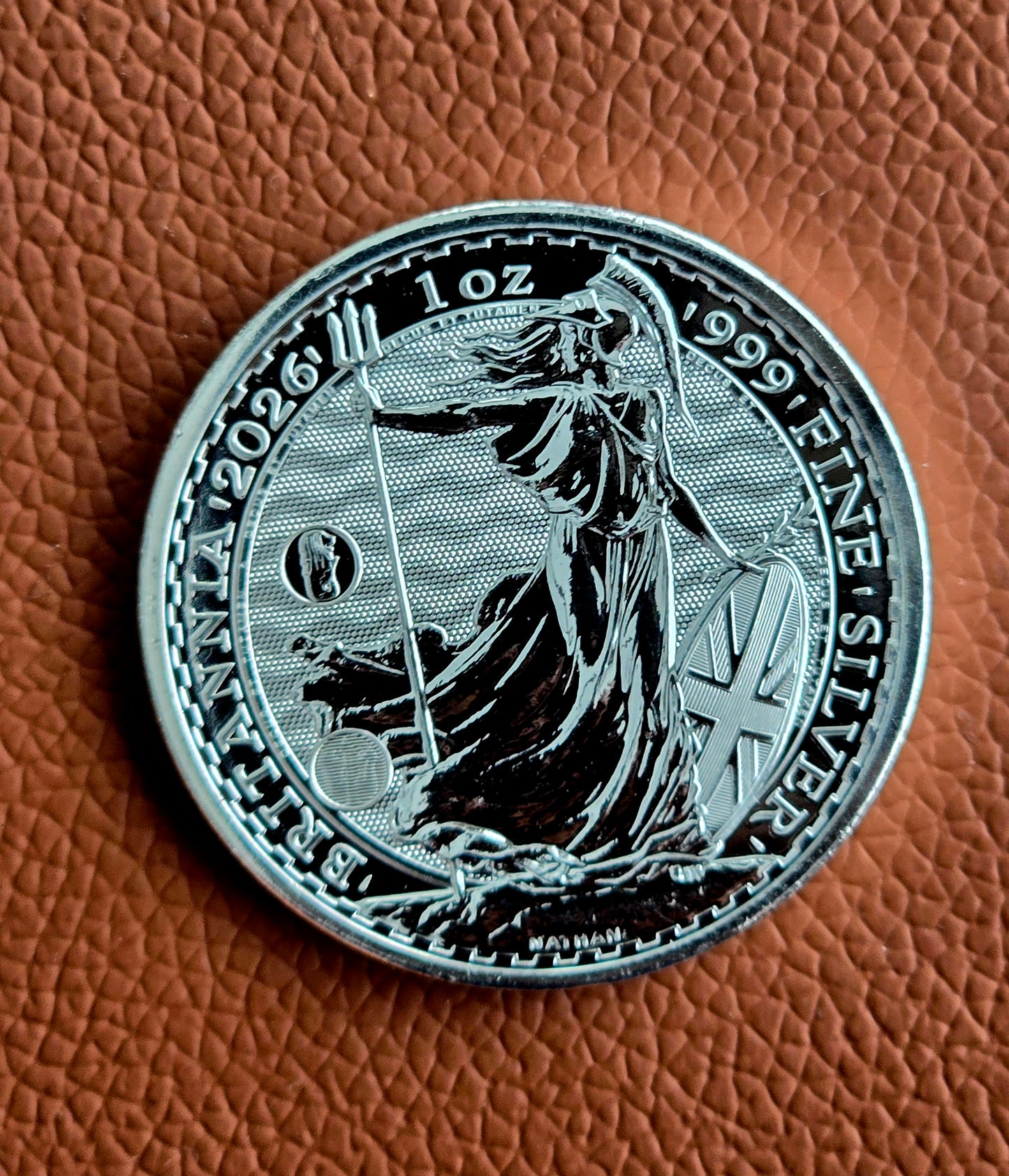 1oz 2026 Silver Brittania with Merlion privy