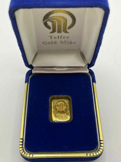 1oz Telfer Gold Mine gold bar (bank deposit only)