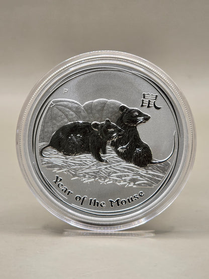 1oz 2008 series 2 silver mouse