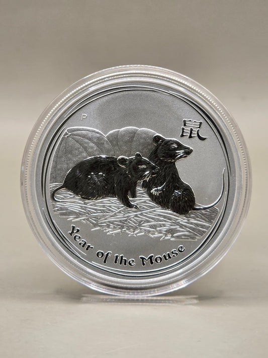 1oz 2008 series 2 silver mouse