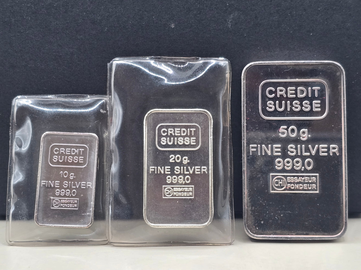 80g Credit Suisse silver lot