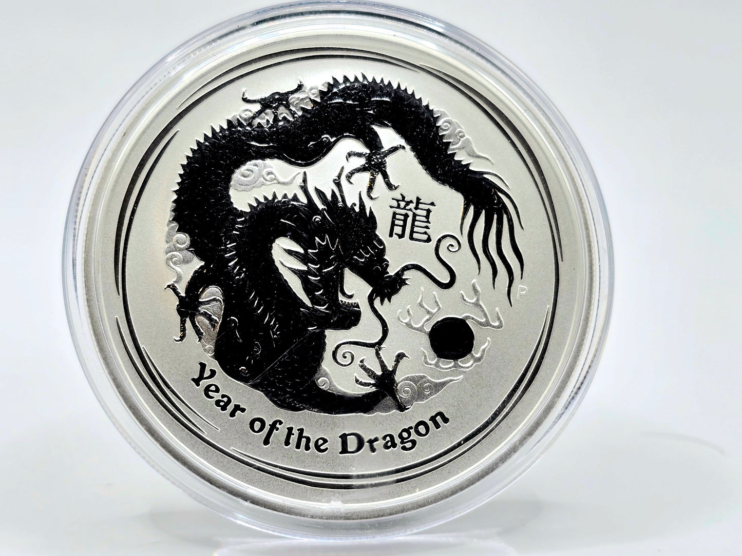 2oz 2012 Series 2 Lunar Dragon silver coin