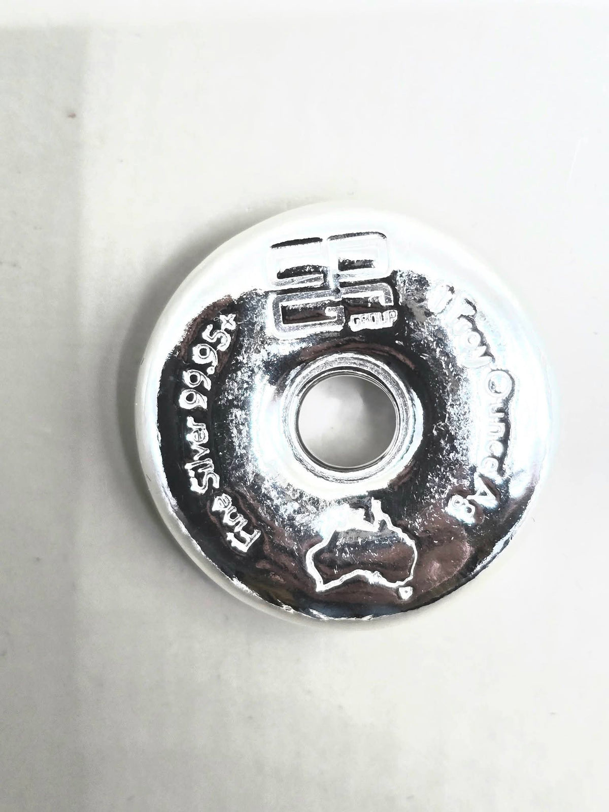 1oz silver donut bar