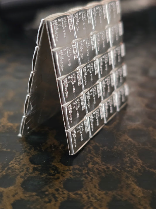 40x1g Valcambi silver bars
