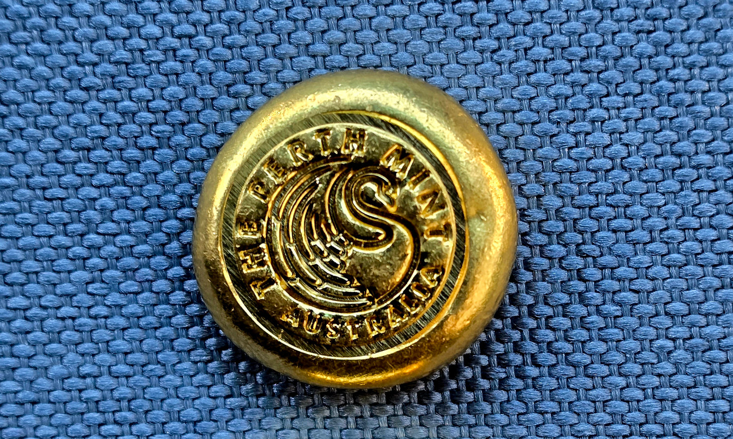 1/2oz Perth Mint gold bar