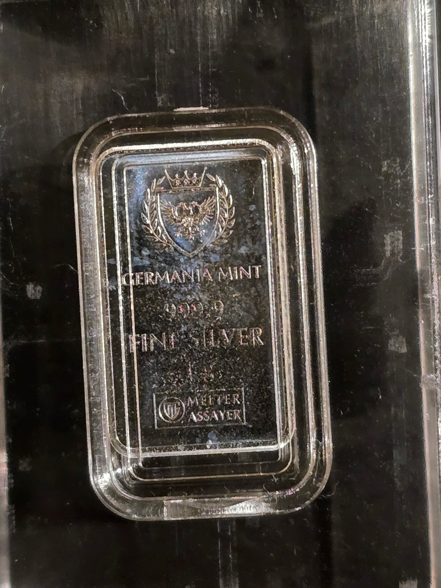 1g Germania silver bar