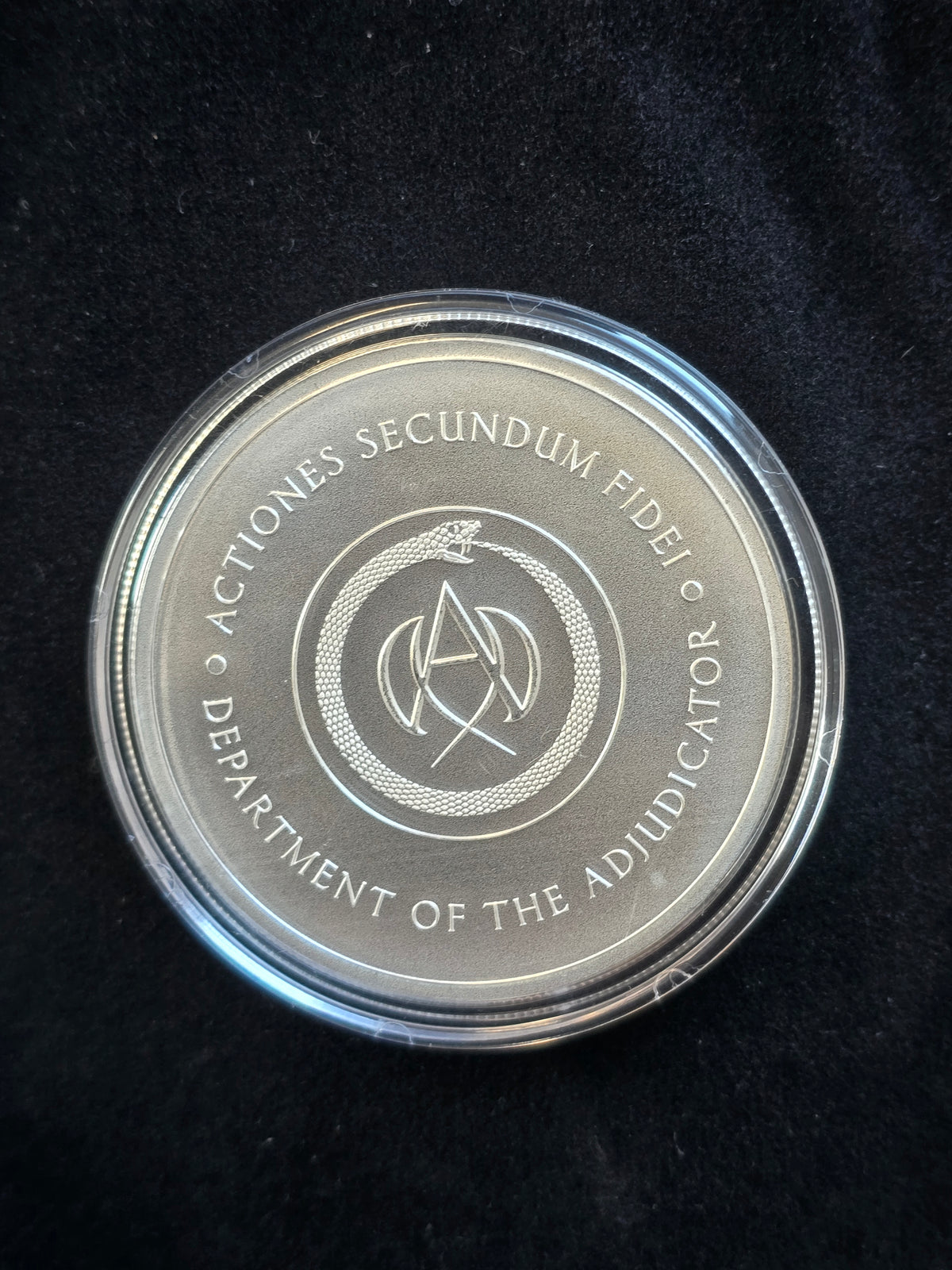 2oz John Wick Adjudicator silver round