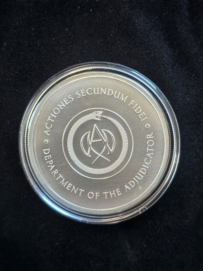 2oz John Wick Adjudicator silver round