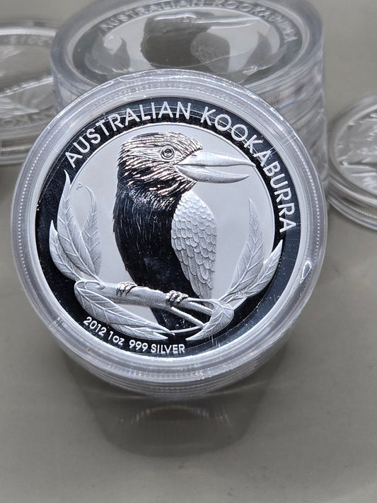 1oz 2012 Silver Kookaburra