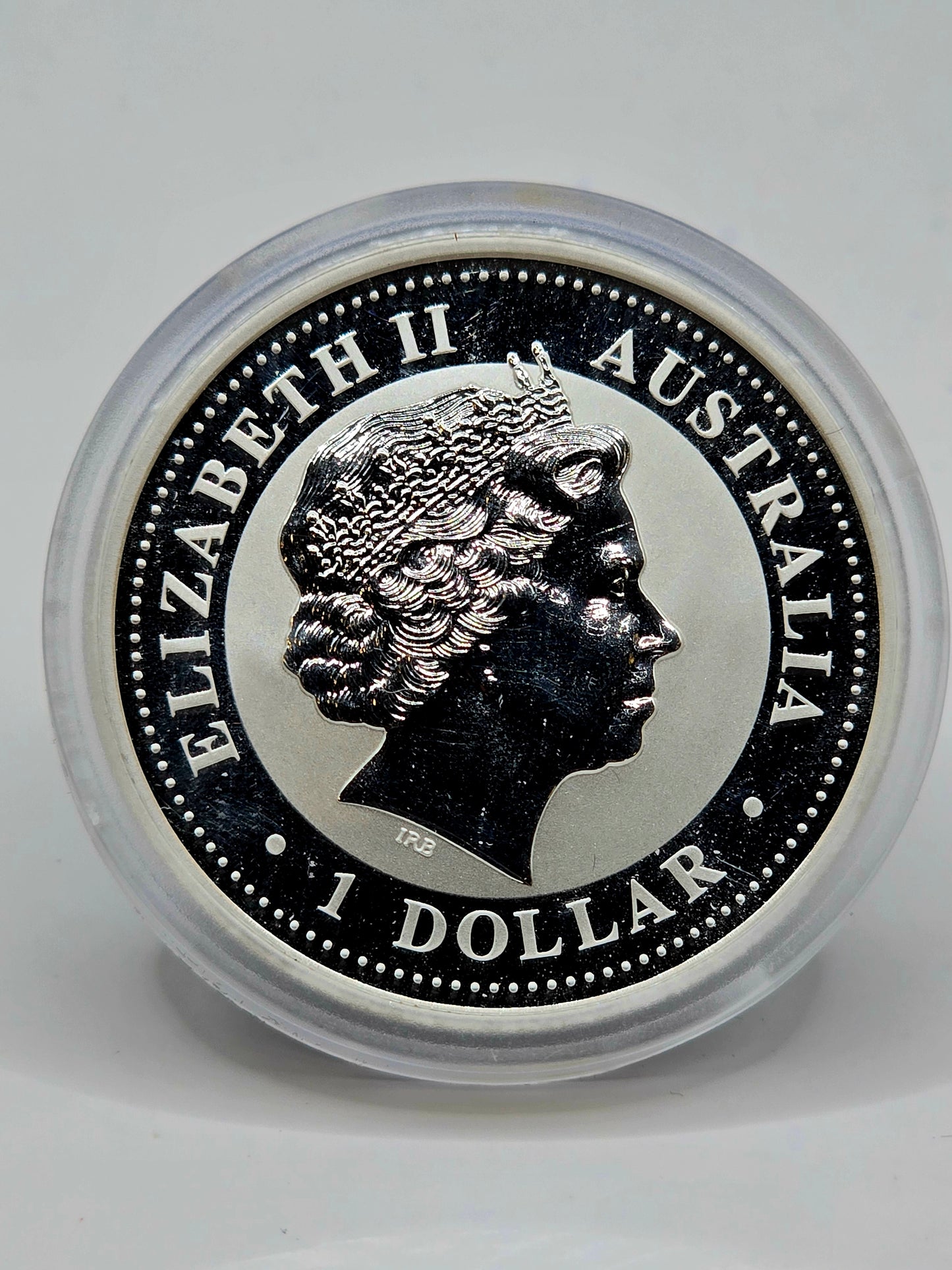 1oz 2000 Series 1 Dragon silver coin