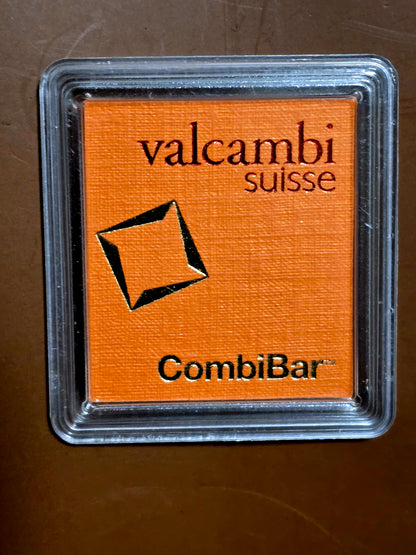 20x1g Valcambi gold combibars