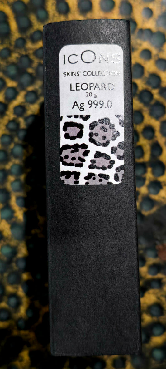 PAMP Suisse - Icons - Leopard Skin - Silver 20g .999 Fine Silver