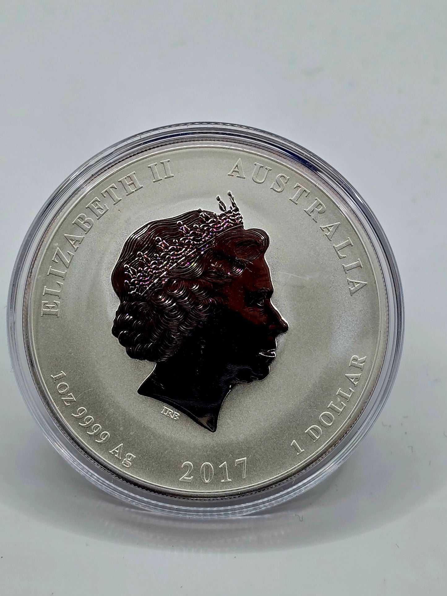 1oz 2017 Lunar Series 2 Rooster silver coin