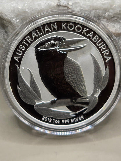 1oz 2012 silver Kookaburra